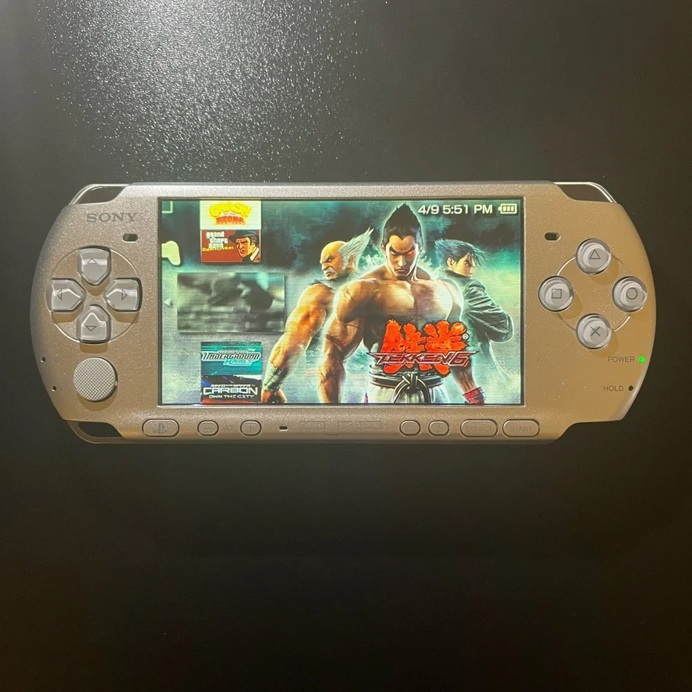 Sony Handheld PSP Console - Metallic Silver